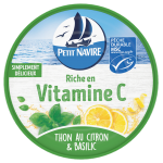 Thon VITAMINE C   Petit-Navire 120g